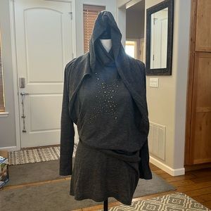 🩵 Never worn Charismatic DOHO Korean luxury Style top (S)